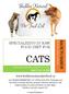 CATS BUDDIES NATURAL PET FOOD LTD. RAW FOOD GUIDE.