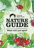 NATURE GUIDE. What will you spot?