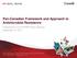 Pan-Canadian Framework and Approach to Antimicrobial Resistance. Presentation to the TATFAR Policy Dialogue September 27, 2017