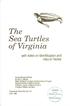 Sea Turtles of Virginia