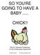 SO YOU'RE GOING TO HAVE A BABY... CHICK!! Tips for Teachers Embarking on the Embryology Experience
