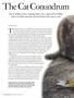 The Cat Conundrum Tens of millions of free-roaming felines take a huge toll on wildlife; what to do about them has spawned battles from coast to coast