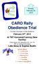 CARO Rally Obedience Trial