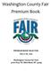 Washington County Fair Premium Book