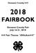 Genesee County 4-H 2018 FAIRBOOK Genesee County Fair July 16-21, H Fair Theme: #WeAre4-H