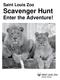 Saint Louis Zoo Scavenger Hunt Enter the Adventure!