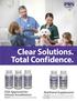Clear Solutions. Total Confidence.