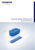 PVA Sponge Products. Bacteriostatic PVA sponges