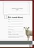 Pet Lamb Diary. Paste your Lamb s Photo Here. Name. Age. Address. School. My Lamb s Name. Breed. Birth Date. My Lamb is a ewe lamb / ram lamb