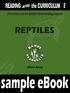 READING the CURRICULUM 2. across. Non fiction text for Guided Silent Reading Lessons REPTILES. Hilton Ayrey. sample ebook