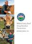 Milk & Dairy Beef Drug Residue Prevention REFERENCE MANUAL 2018