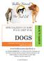 DOGS BUDDIES NATURAL PET FOOD LTD. RAW FOOD GUIDE.