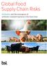 Global Food Supply Chain Risks. Antibiotics and the emergence of antibiotic-resistant bacteria in the food chain