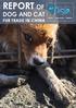 DOG AND CAT FUR TRADE IN CHINA Action Compassion Together