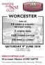 WORCESTER. SATURDAY 9 th JUNE 2018 STORE SHEEP at 10.30am STORE CATTLE at 11.00am. Worcester Market: