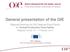 General presentation of the OIE