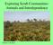 Exploring Scrub Communities- Animals and Interdependence. Edited by V. Bourdeau