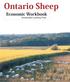 Ontario Sheep. Economic Workbook Accelerated Lambing Flock