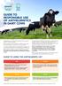 GUIDE TO RESPONSIBLE USE OF ANTHELMINTICS IN DAIRY COWS