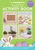 EASTER ACTIVITY BOOK COLOURING IN EASTER CUPCAKES WORD FIND BACKYARD BINOCULARS MAZE STRING ART JOIN THE DOTS DIY TERRARIUM