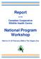 Report. National Program Workshop