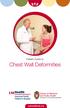 Patient Guide to. Chest Wall Deformities. uwhealthkids.org