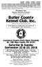 Butler County Kennel Club, Inc.