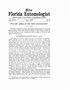 Florida Entomologist Official Organ of the Florida Entomological Society VOL. XVIII JUNE, 1934 No.2