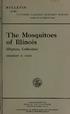 The Mosquitoes. of Illinois BULLETIN HERBERT H. STATE OF ILLINOIS ROSS ILLINOIS NATURAL HISTORY SURVEY. HARLOW B. MILLS, Chief. (Diptera, Culicidae)