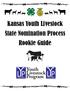 Kansas Youth Livestock State Nomination Process Rookie Guide