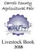 Carroll County Agricultural Fair. Livestock Book
