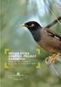 THE INDIAN MYNA CONTROL PROJECT THE PROBLEM WITH INDIAN MYNAS