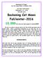 Beckoning Cat Mews Fall/winter ,000 Cats have now been spayed or neutered!!!!!!!!!!!