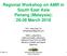 Regional Workshop on AMR in South East Asia Penang (Malaysia): March 2018