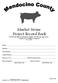 Market Swine Project Record Book