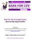 Bark for Life of Orange County Sponsorship Opportunities