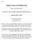 Adams County 4-H Rabbit Club