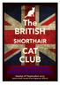 Two Ring All Breeds Championship Cat Show. Sunday 6 th September 2015 Byford Hall, South West Highway, Byford - 1 -