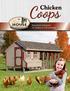 Coops. Chicken. Beautifully Designed for Safety & Convenience