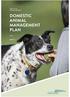 THE CITY OF GREATER GEELONG DOMESTIC ANIMAL MANAGEMENT PLAN