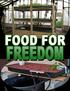 Food For Freedom. Table of Contents