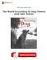 Download The World According To Dog: Poems And Teen Voices Kindle