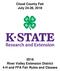 Cloud County Fair July 24-28, River Valley Extension District 4-H and FFA Fair Rules and Classes