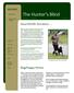 The Hunter s Blind. About NEFHRC Newsletter...