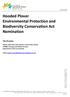 Hooded Plover Environmental Protection and Biodiversity Conservation Act Nomination