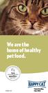 We are the home of healthy pet food. quality. g e o r g m ü l l e r, w e h r. Trusted feeding. Since English. I guarantee the best.