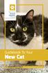 Guidebook To Your. New Cat.