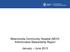 Misericordia Community Hospital (MCH) Antimicrobial Stewardship Report