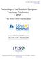 Proceedings of the Southern European Veterinary Conference - SEVC -