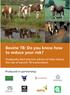 Bovine TB: Do you know how to reduce your risk?